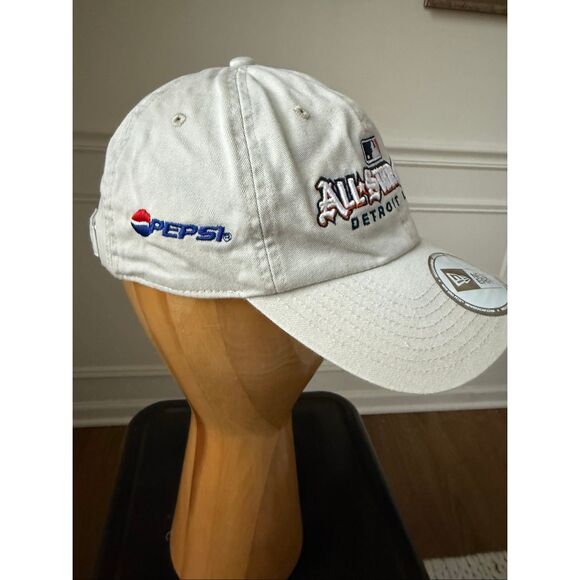 NWOT New Era MLB Detroit 2005 All Star Game Baseball Ball Cap Khaki Adjustable - Picture 4 of 9